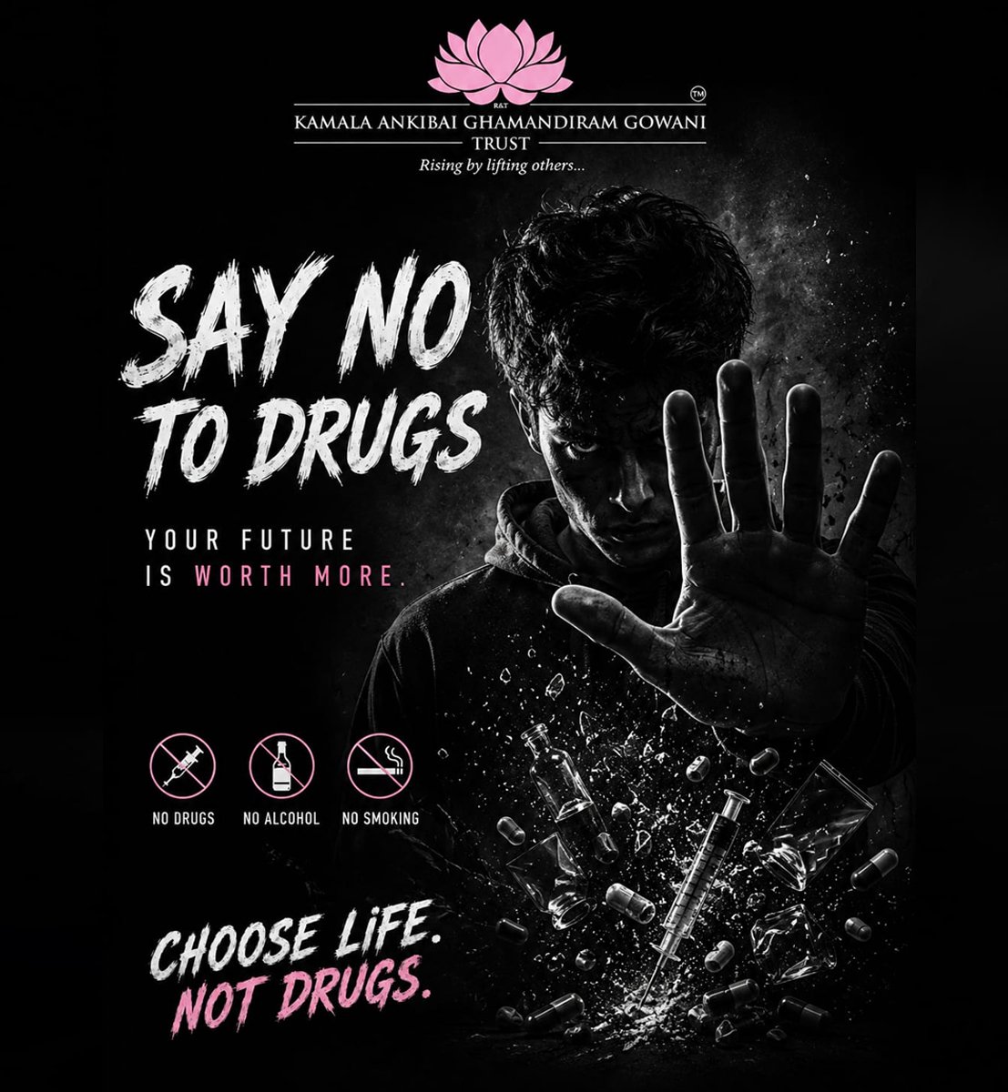 supriyo982's tweet photo. Every young dream deserves a future free from addiction. @Nidarshana2207 @NMBA_MSJE @AmitShah @TrustKamala #JeetJaoge #KamalaSaysNo2Drugs https://t.co/GueijrSbT7