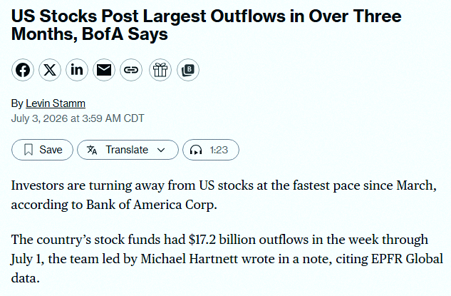 Calimolo209's tweet photo. Last week, investors got rid of stocks quicker than they have since March. Wild stuff 📉 🤯 👀 https://t.co/uW87eHVKl1