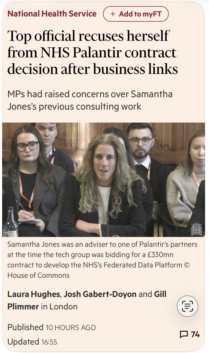 CHPIthinktank's tweet photo. Concerns about conflicts of interest at the top of the civil service are real and significant. This issue shows that the current rules are clearly inadequate in protecting the public interest. They should be urgently overhauled to restore trust and to prevent corporate influence from tainting the impartiality of the civil service"