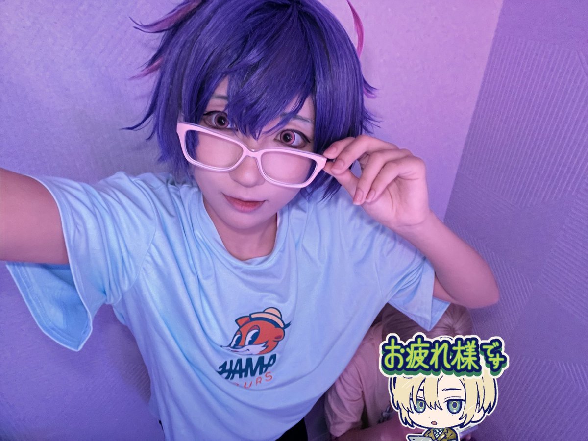 plzS2mydarling's tweet photo. *⋆✈︎ コンダクター ×２で潜入...??
主任さんたちにﾊﾏﾂｱTシャツ褒めて貰えて嬉🎶
#MUNITYUNiTE https://t.co/Sk0n7229Pt