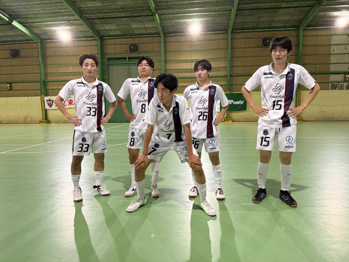 u23_ZOTT_WASEDA's tweet photo. 【🏆#FFCカレッジフットサルリーグ 2026 1部リーグ】
@CFLsince2001
🔢 第5節
🆚バルドラール浦安テルセーロ
1-2
1-0
total. 2-2 Draw...
#8ひなた
#33いつき
逆転まであと1歩!ってところでシュートが決まらず、
2節連続ドローです。
#ZOTT #U23 #futsal
#DalPonte #カレッジリーグ https://t.co/MMiuNQkzas