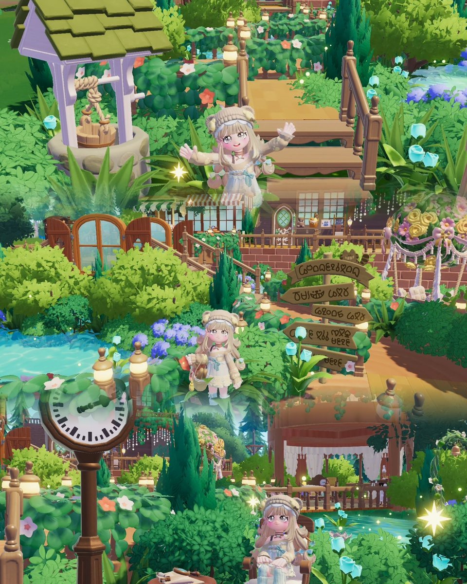 kyaa6_6's tweet photo. めっちゃ可愛い池の使い方みたから気分転換に森系作った(･ω･)🌳✨普通に島行き（笑）
 #ﾊｰﾄﾋﾟｱ  
 #ﾊｰﾄﾋﾟｱ建築部
 #heartpia https://t.co/NEujgPTx59