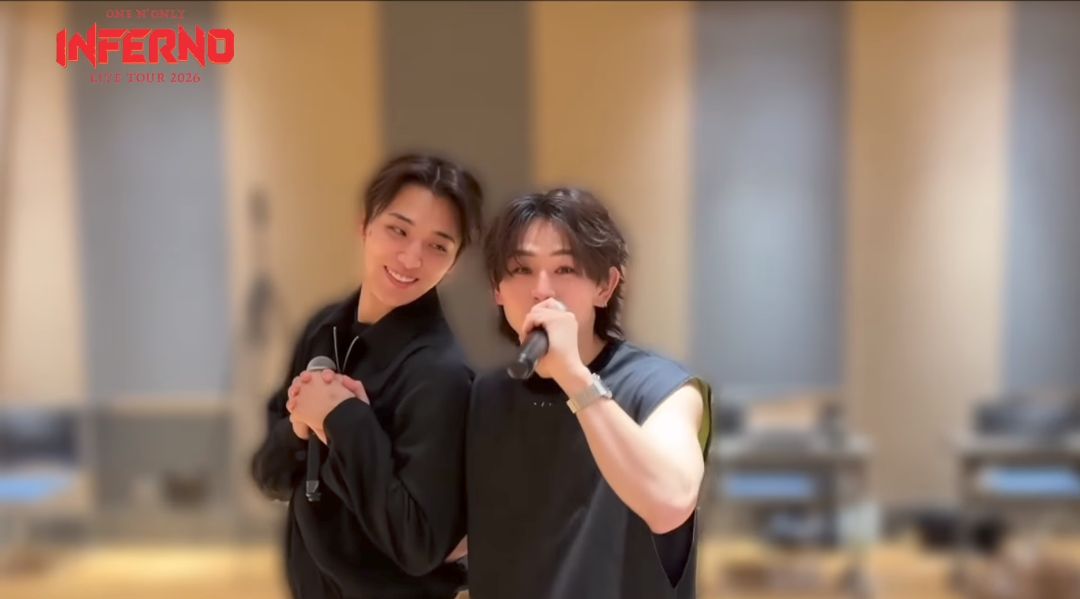 ono0615's tweet photo. 神戸2日目昼公演
なおくんから哲汰への頭ぽんぽんのみならずここの手繋ぎえいはやの再現も振ってくれたなおくんに全力感謝🙏
アンコで永玖ちゃんから手繋いでくれて、離れた後に自分の手を放心状態で見つめる颯斗さんも、それに触発されてなおくんに襲い掛かる哲汰も最高��した😇
#ワンエン  #INFERNO https://t.co/an1bqPcTvj