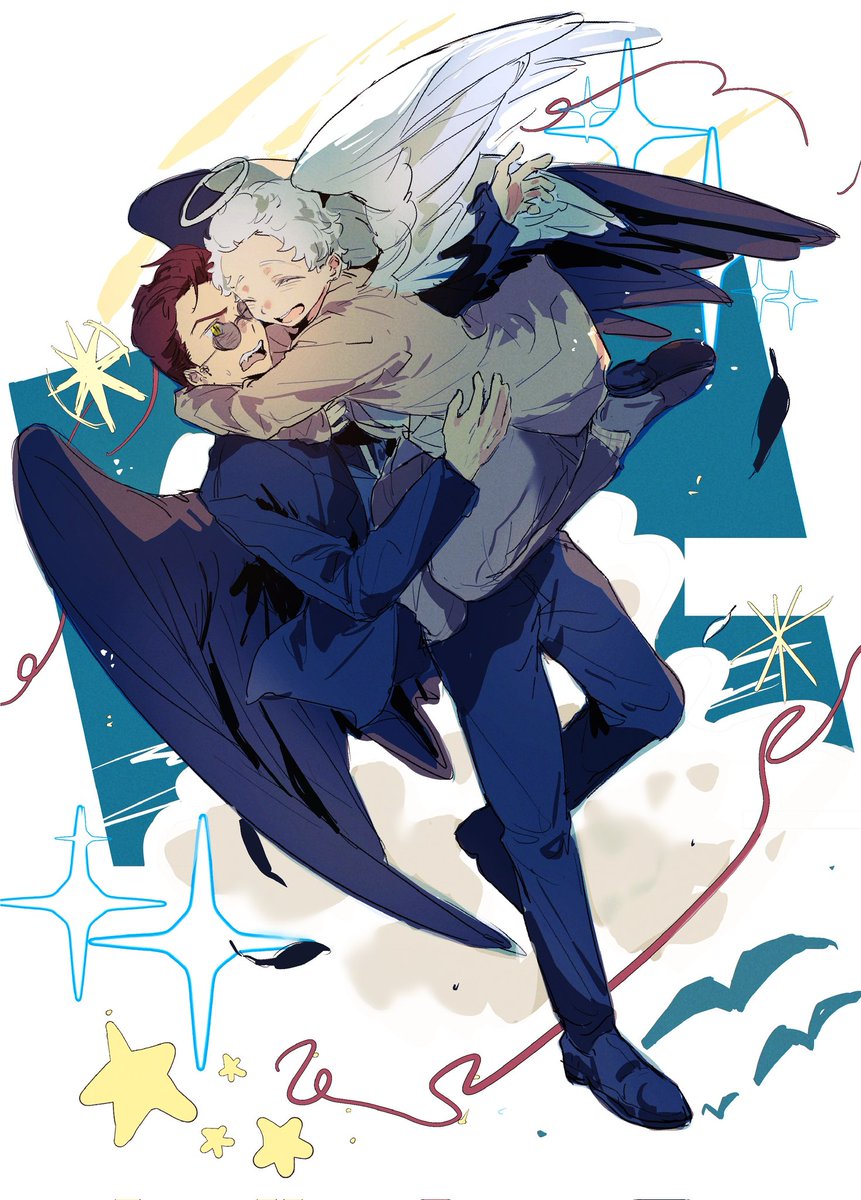 parrot001133237's tweet photo. #goodomens 
Hold on to me https://t.co/WXVd84mody
