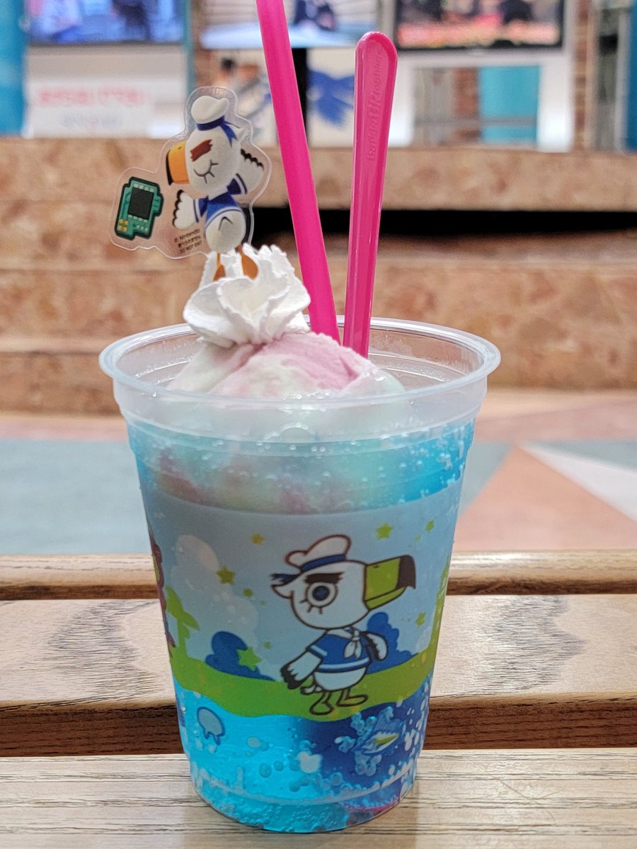 nontamasan's tweet photo. サーティワンであつ森コラボと聞いてŧ‹"ŧ‹"(・ч・)ŧ‹"ŧ‹" https://t.co/VYj7ZPLVfC