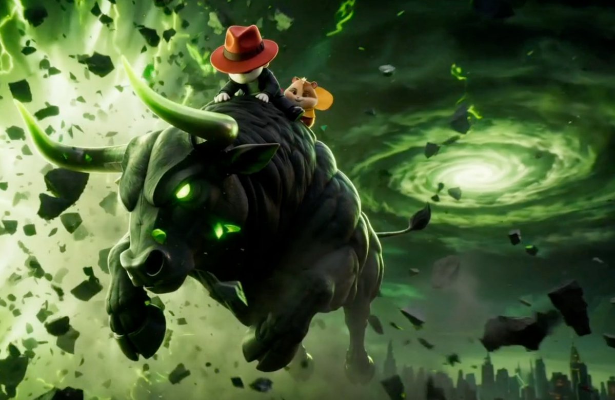 RedHatly's tweet photo. A neon city at night. A wall of green energy. And one hero who never panics. Kind, curious, and braver than he looks.
🖤💚 THE BLACK BULL  $ANSEM — a mythic force. Matte black. Neon-green horns. Burning green eyes. 4 meters of pure power.  🐂⚡ #solana https://t.co/vtuKtLfanN