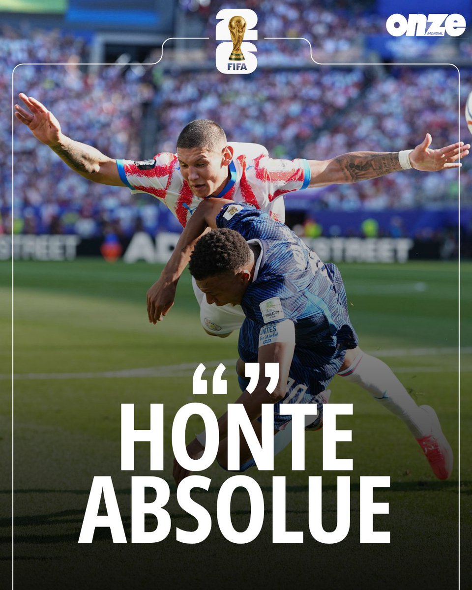 OnzeMondial's tweet photo. Le Paraguay🇵🇾 massacré pour son attitude contre les Bleus🇫🇷 ! 💥

🗣 Joe Hart - BBC : "Les joueurs paraguayens ont été une honte absolue ce soir ; s'ils étaient dans mon équipe, j'en aurais traîné la moitié hors du terrain", "Le fait qu'aucun Paraguayen n'ait reçu de carton jaune aujourd'hui dans les 90 minutes réglementaires est absolument stupéfiant."

🗣 Thomas Hitzlsperger : "Je n'ai plus aucun respect pour cette équipe du Paraguay, vu leur comportement lors de l'incident du penalty (...) Si vous êtes supporter français ou neutre, vous ne pouvez plus avoir aucun respect pour leur comportement."

🗣 Zlatan Ibrahimovic - Fox Sports : "Si j’avais joué ce match, on m’aurait sorti quatre ou cinq cartons rouges et j’aurais envoyé quelqu’un à l’hôpital… je n’aime pas ça, même si les provocations font partie du jeu. La France ne s’est pas laissé atteindre. "

#CDM2026 #PARFRA