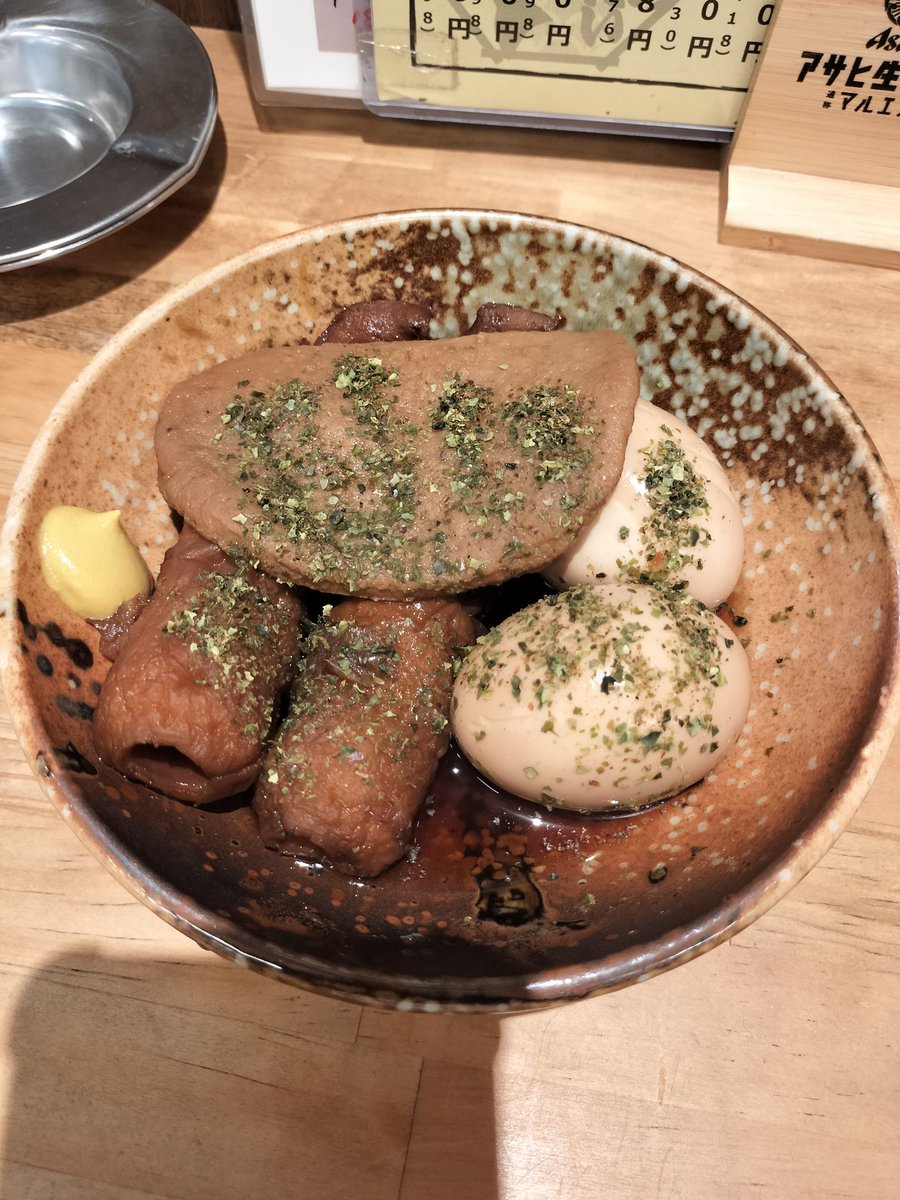 oinu2010's tweet photo. 静岡おでん久々に食べたけど美味！ https://t.co/8z6npu1YHT