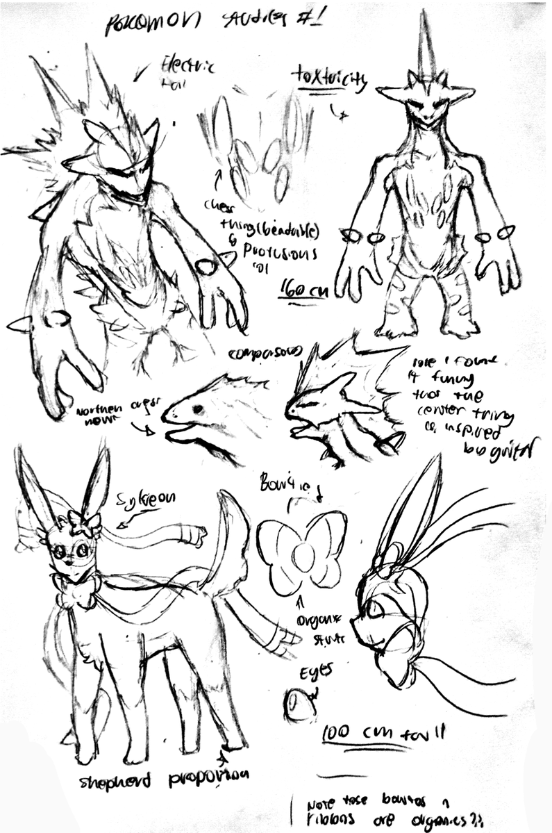 Krokodiphobia's tweet photo. #pokemon study i did today im relaly proud of the gay electric sallamender🥹🥹🥹🥹 https://t.co/bmZnga0FMW