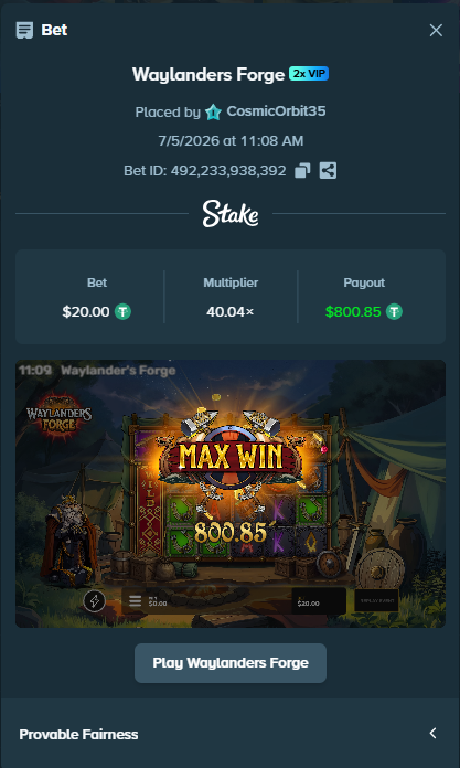 cosmicorbit35's tweet photo. Day 6 of Hitting another maxwin on Waylanders Forge and not getting noticed by @ValkyrieXStudio 🙃

Adding another to the counter, becoming a daily ritual of hitting maxwins.

Current counter: 21 maxwins on Waylanders Forge ☺️ https://t.co/aqE5Bwia4h