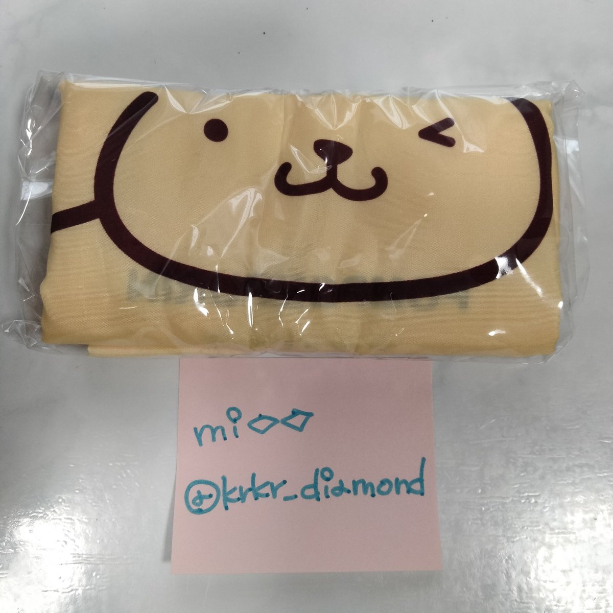 krkr_diamond's tweet photo. 【交換】サンリオハウス　エコバッグ
譲）ポムポムプリン
求）定価➕️送料＞マイメロディ(ピンク)
ダブりの為交換譲渡探しております。
郵送でのお取引。検索からもお気軽にお声掛けください。 https://t.co/zvdrlMhvDE