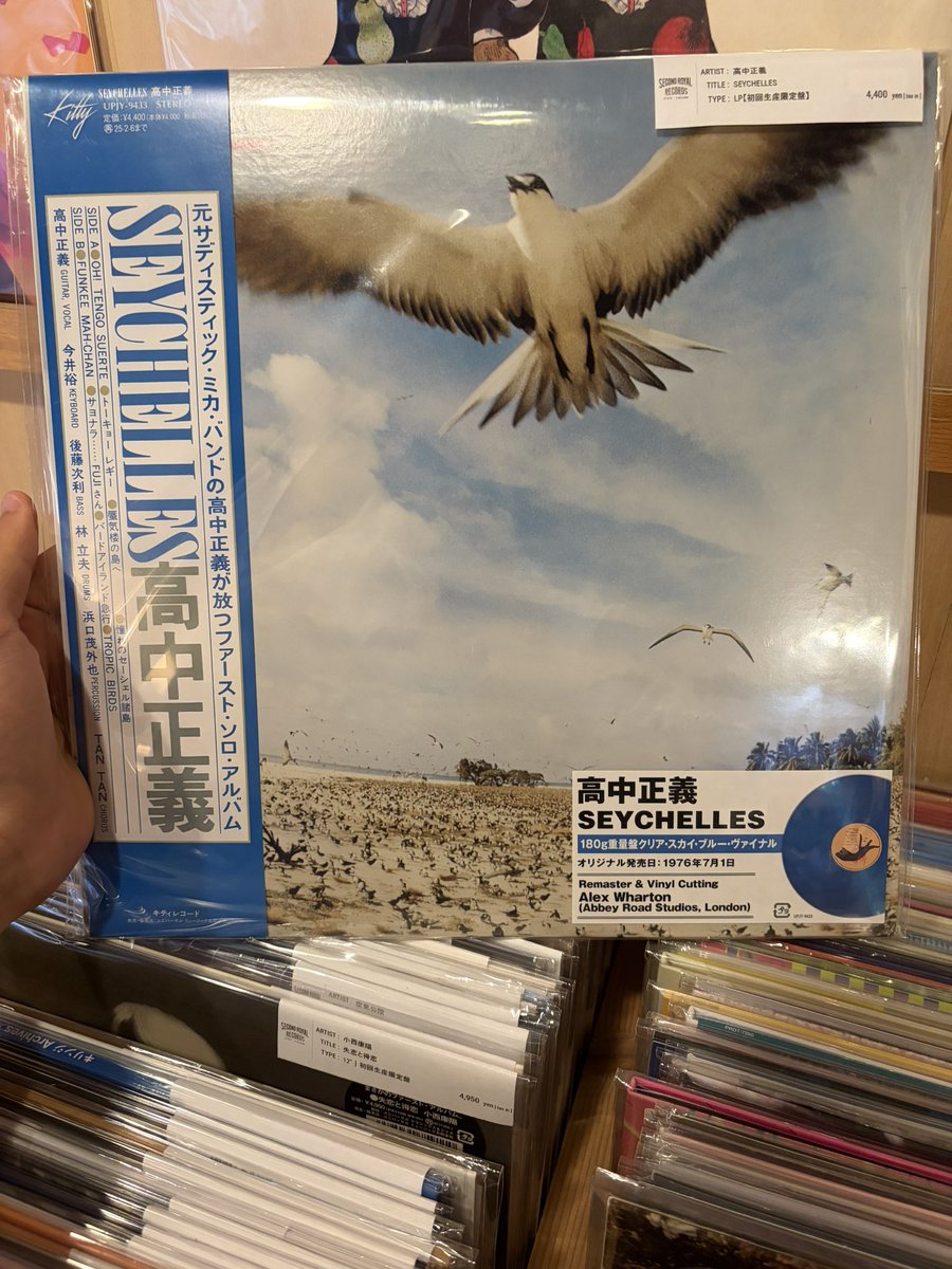 新入荷】 高中正義 - SEYCHELLES (LP)【初回生産限定盤】 国内外でも