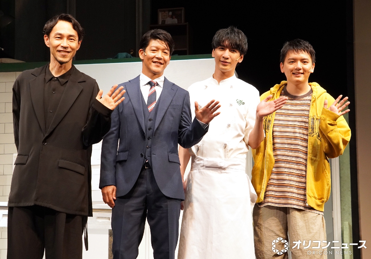 oricon's tweet photo. 藤井流星、“6年ぶり”
西田征史氏とのタッグに喜び
「楽しくやらせていただいています」
https://t.co/4haxsRE0wz

🎪舞台『ROLL ((CAKE)) TIME』
プレスコール＆初日前会見に登壇🎤

#ロールケーキタイム @roll_cake_time https://t.co/q9kjEvzYvW