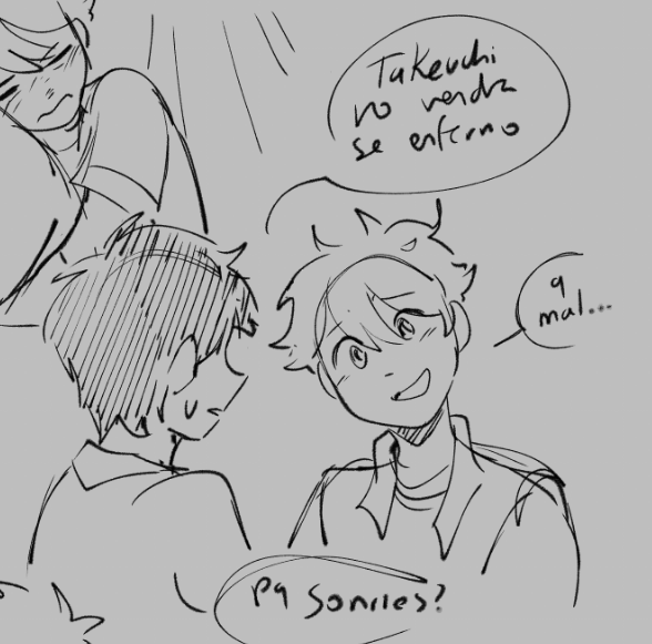 Mouse_Pach's tweet photo. bocetos de muchas cosas, porque tengo mente imperactiva y salto de idea a otra TT ya mero termino alguno tmr 😭😭
el segundo es de un fic, como tqm ese fic porfa actualiza 😭
#nakamura #nakahiro https://t.co/hg4hFEmZAl
