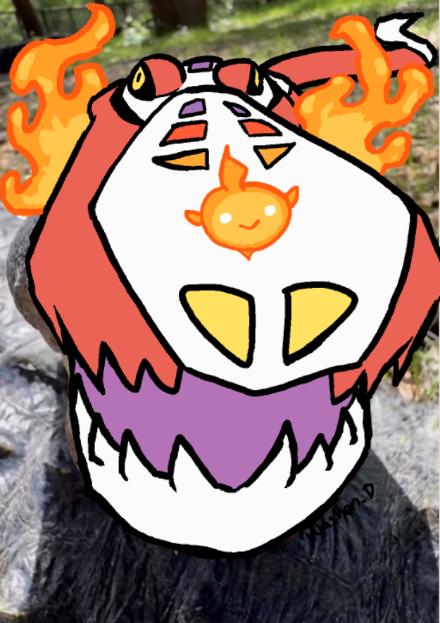 Washen_D's tweet photo. Skeledirge https://t.co/FgcmXHaIEg