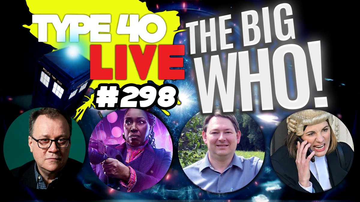 Type40doctorwho's tweet photo. It's the ideal time to catch-up with the latest Type 40 LIVE #DoctorWho happenings! A farewell to Justin Richards, the premiere of #CircuitBreaker and more with our panel of Bad Wolves and good eggs here๐
https://t.co/4PyqSNej65
#drwho #doctorwhonews #doctorwhofandom #livestream #geeks #streaming #disneyplus