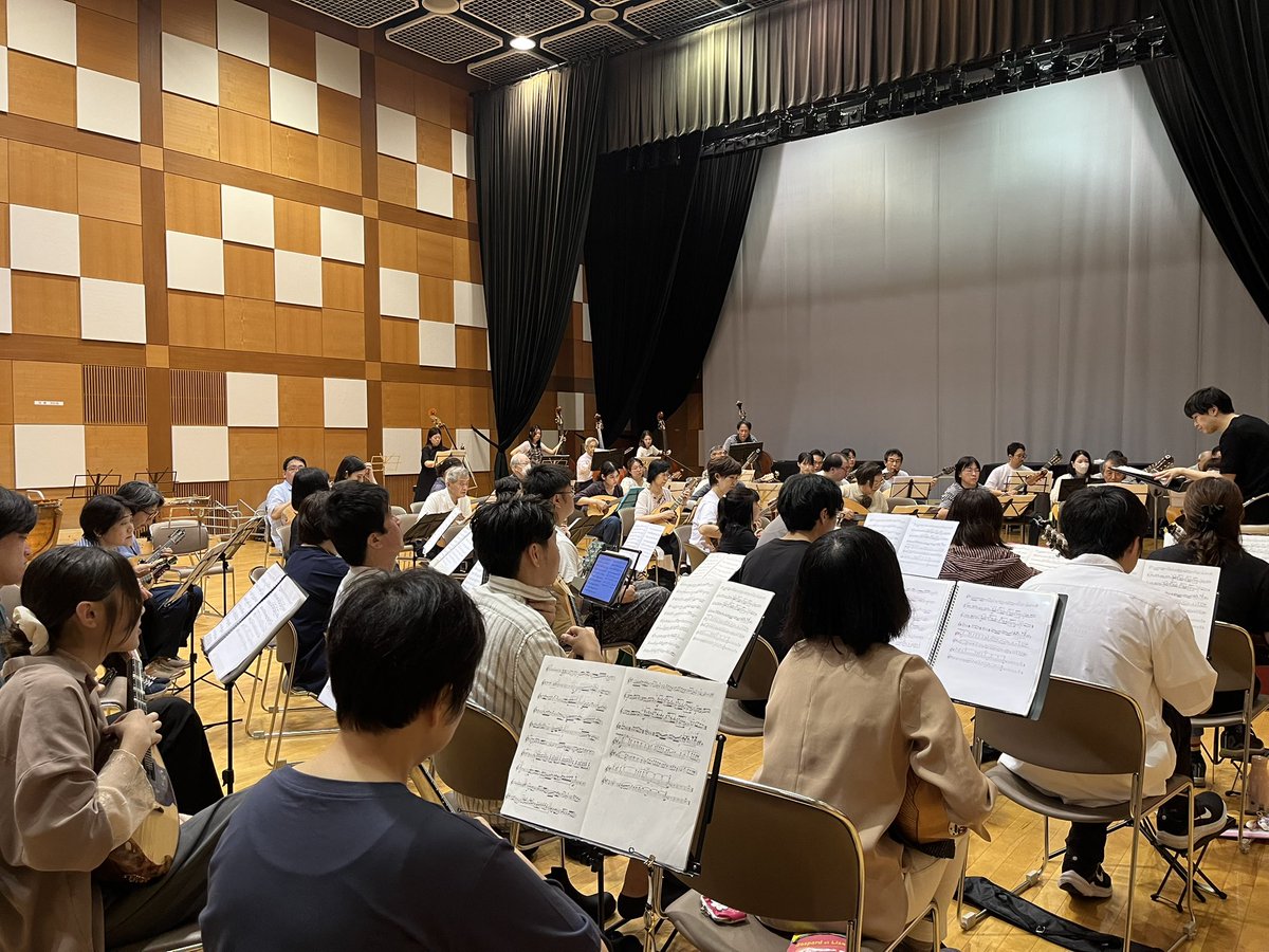 circolo_nistico's tweet photo. 前日リハを除き最後の合同練習でした！本番は来週です。ぜひお越しください✨️

※当日は開場前にお並びいただく際に、外でお待ちいただく可能性があります。雨天・暑さが予想されます。開場時間以降に会場にお越しください。
※今年は福岡市民ホール(中ホール)での開催です。 https://t.co/Mb0qQSrRrI