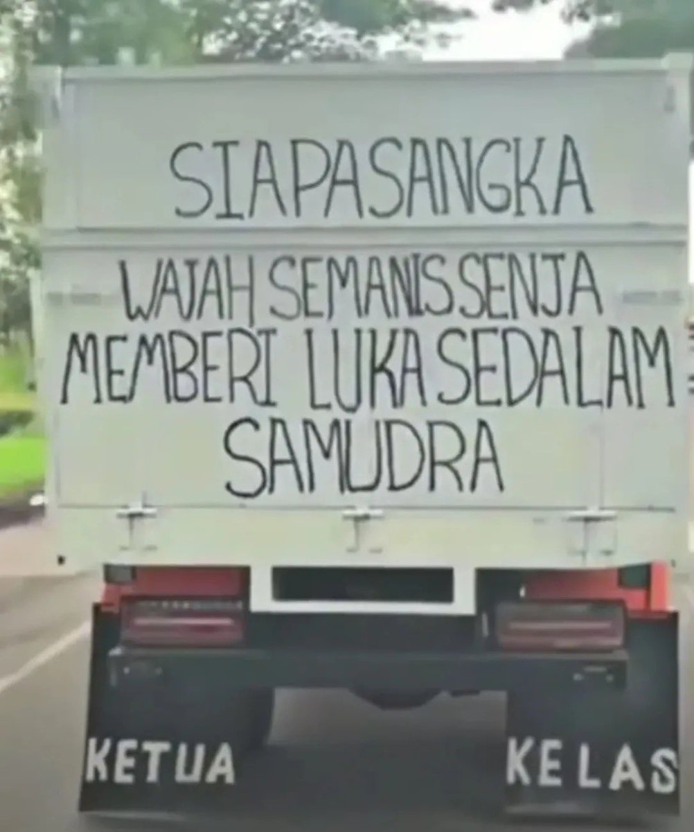 itsufika's tweet photo. kata-kata hari ini pak sopir.. https://t.co/4U5CszFSsX