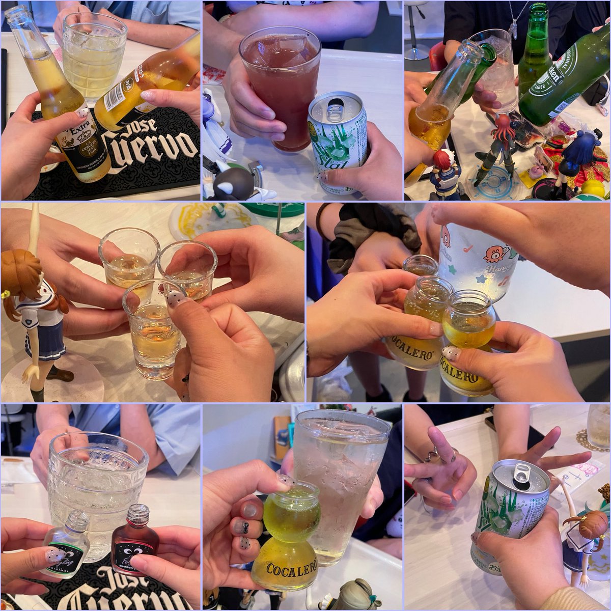 fell_huu's tweet photo. 昨日もありがとうございました！
大賑わいでみんなでワイワイできてすごい楽しかったです✨️
まさかの4年ぶりに再会できた方もいてすごくいい一日でした🙌😊
そしてもえちゃんおかえりなさい！ https://t.co/C5O8D6JskM