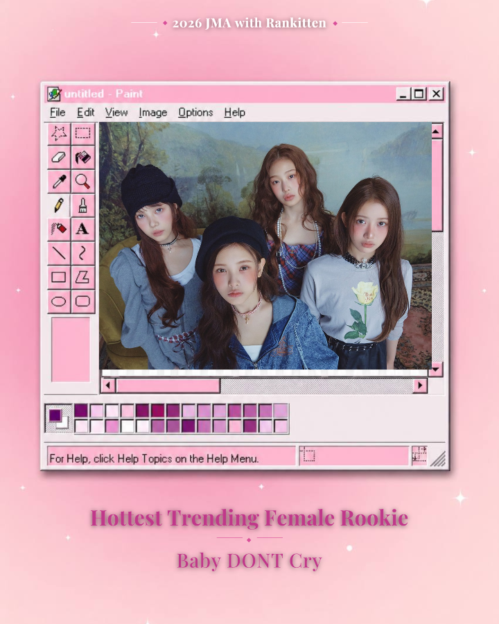 Rankitten_World's tweet photo. 🎉The 3rd #JMA Preliminary Round1🎉

Vote for Nominee Baby DONT Cry

😸Category : Hottest Trending Female Rookie
😸Nominee : Baby DONT Cry

Vote on #Rankitten😽, the official voting partner of JMA

https://t.co/bUH2zXx8VS

#Rankitten #JUPITER_MUSIC_AWARDS #ASIANTVAWARDS #JMA #ATA #BabyDONTCry