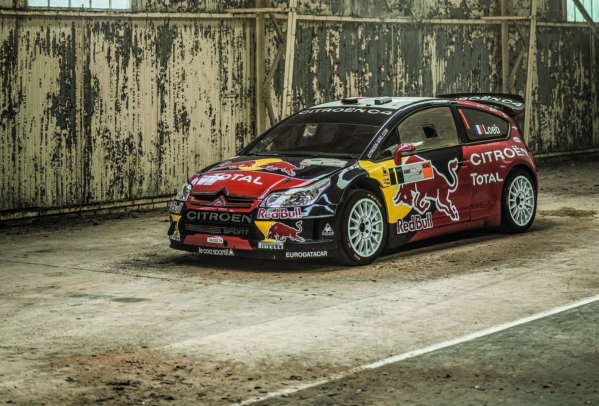 Citroën C4 WRC 🏁 🇨🇵 S. Loeb #Racing #RedBull