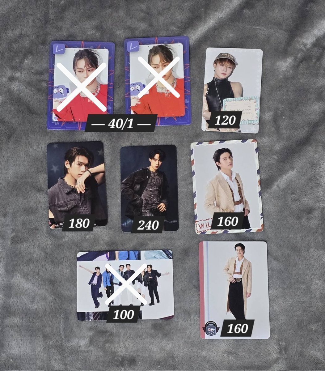 pok_rtj's tweet photo. ขาย/wts

ราคาตามภาพ

ส่ง40
ส���ใจเดมมาได้เลยนะคะ
#ตลาดนัดgmmtv #ตลาดนัดlykn #ตลาดนัดวิลเลี่ยมเอส https://t.co/UoxeNBSShG