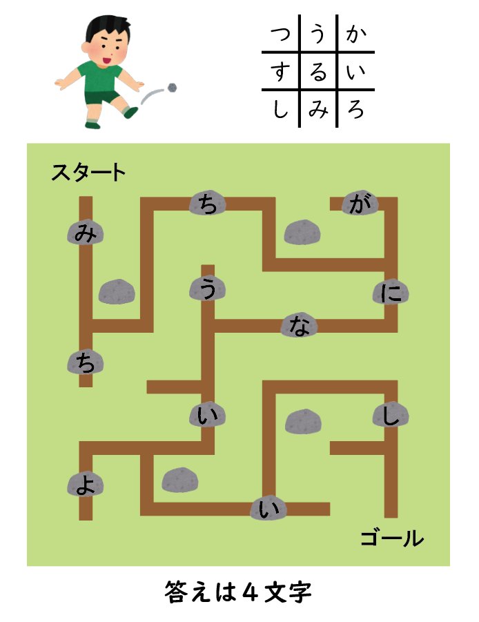 puzlab's tweet photo. Q1123『道草迷路』 https://t.co/EPUOzDecAF
