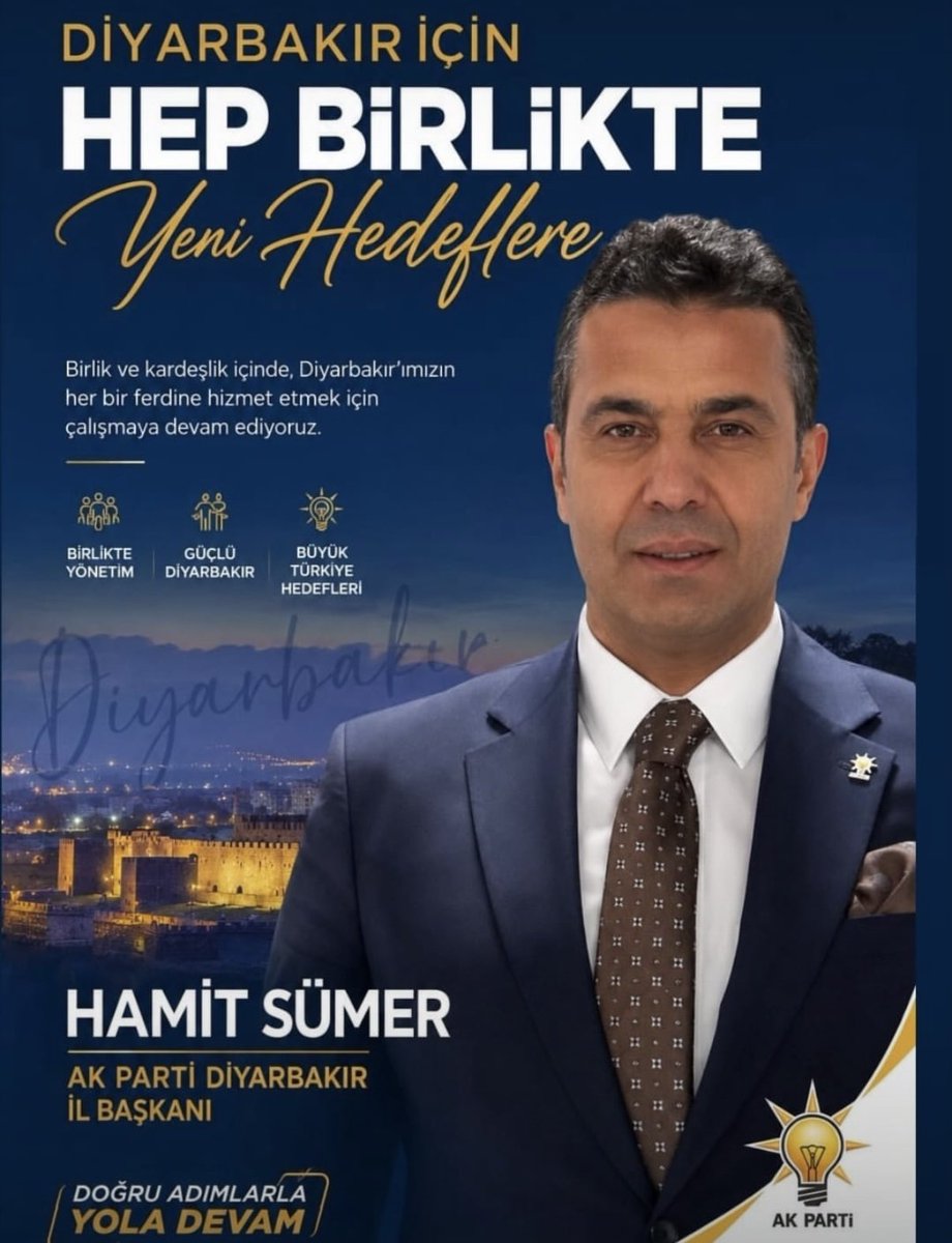 OMehmetoglu21's tweet photo. Cumhurbaşkanımız Sayın Recep Tayyip Erdoğan’ın tensipleriyle AK Parti Diyarbakır İl Başkanlığı görevine atanan Sayın Hamit Sümer’i gönülden tebrik ediyorum.
Bu kutlu görevin kendisine, teşkilatımıza ve Diyarbakır’ımıza hayırlı olmasını temenni ediyor; yeni görevinde üstün başarılar diliyorum.
Birlik ve beraberlik içerisinde, milletimize hizmet yolunda hayırlı çalışmalara vesile olmasını Yüce Allah’tan niyaz ediyorum. Rabbim yar ve yardımcısı olsun.