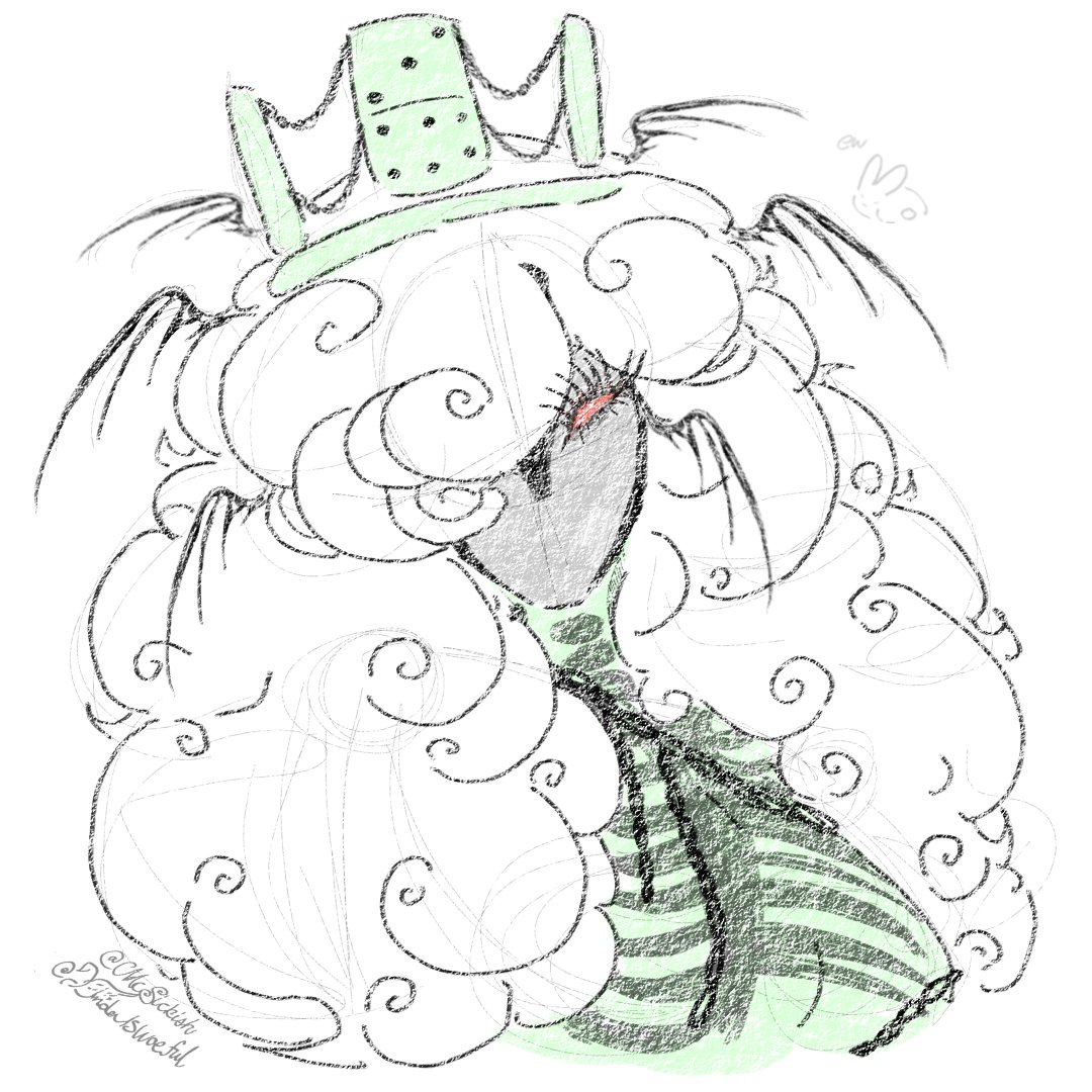 McSickish's tweet photo. Lazy Betrayed 1x doodle (different design) 
She doesn't really look too good in my style but I'll probably practice more in the future 
(Not a forsaken artist) https://t.co/GkfTLXlrrf