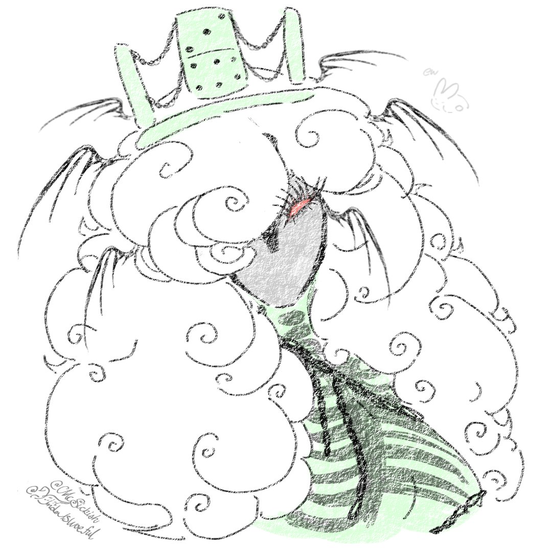 McSickish's tweet photo. Lazy Betrayed 1x doodle (different design) 
She doesn't really look too good in my style but I'll probably practice more in the future 
(Not a forsaken artist) https://t.co/GkfTLXlrrf