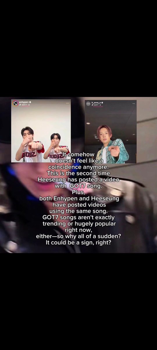 enhaengene_ot7's tweet photo. HEESEUNG IS SO BACK!!!

Remember "Everything in K-pop is a clue" said by the ot7 king https://t.co/XadZjuqxET