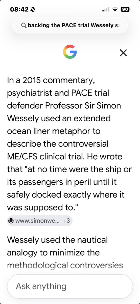 TinaRodwell1's tweet photo. Bad science or the manipulation of research to bring up exactly what the government wants was put simply I feel by Simon Wessley. It is well documented @laboulewis @andyburnham you have a duty to put the right people in the right place #PACEtrial should be taken down https://t.co/NJZ781NOC9