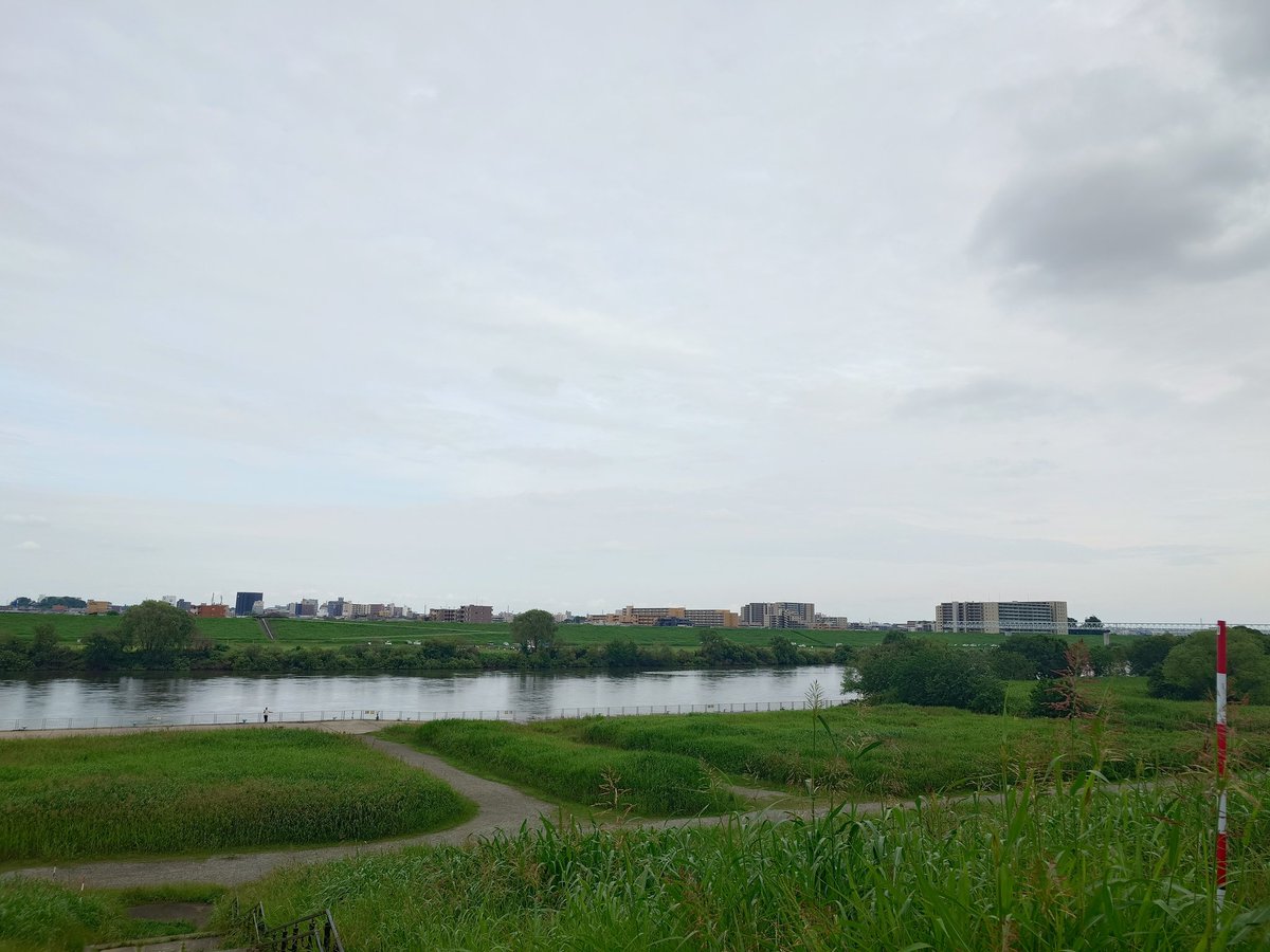 anshe729's tweet photo. 江戸川サイクリングロード走ってきた！！୧(°▽°  )ว=͟͟͞͞
動画撮ったんだけど…ブレブレだから没…

ちなみにコケましたww https://t.co/k22Pzvwwbl