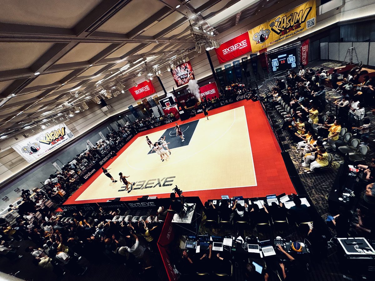 3x3league's tweet photo. 最高の会場😘❣️

📍川越プリンスホテル 3F プリンスホール
⌚️ https://t.co/VxuDRXioFz
🔴 https://t.co/kPCuyvALzE

#3x3 #3x3EXE #PREMIER2026 https://t.co/YW0Z75CKGM