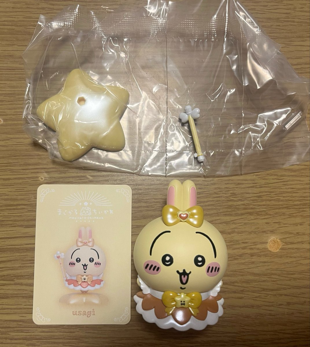 tkaragedes's tweet photo. 【交換】ちいかわ まじかる フィギュア

譲 : うさぎ

求 : 同種ハチワレ

※郵送のみ

検索からでもお気軽にお声掛けください https://t.co/kA9XavsZOv