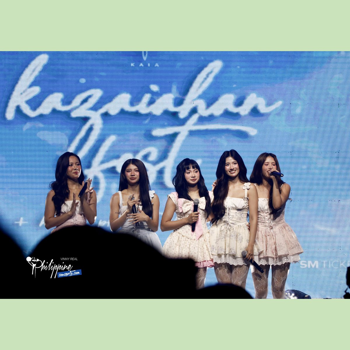 philconcerts's tweet photo. "Gaano man kahirap, pero para sa pangarap!"

Fast-rising P-Pop girl group KAIA continues to prove why they are one of the country's most exciting acts today. 

Following the viral success of their cover of HUNTR/X's "Takedown," the quintet has steadily built momentum with fan-favorite releases such as "Tanga," "Walang Biruan," "Walkie Talkie," and more, captivating audiences and turning casual listeners into devoted ZAIA.

Since debuting in 2022 with the uplifting anthem "KAYA," a song that reflected the group's dreams and determination, Angela, Charice, Charlotte, Alexa, and Sophia have continued to carve their own path in the local music scene. 

@KAIAOfficialPH’s latest single, "Hulog," marks another milestone as they recently treated fans to an exclusive first look at its official music video during KaZAIAhan Fest, held on July 4, 2026, at the SM North EDSA Skydome.

The celebration brought KAIA and ZAIA even closer through interactive games, special fan benefits, and unforgettable moments, transforming the venue into a vibrant sea of lights and cheers.

Don't miss KAIA's newest single, "Hulog," now streaming on all major digital music platforms.