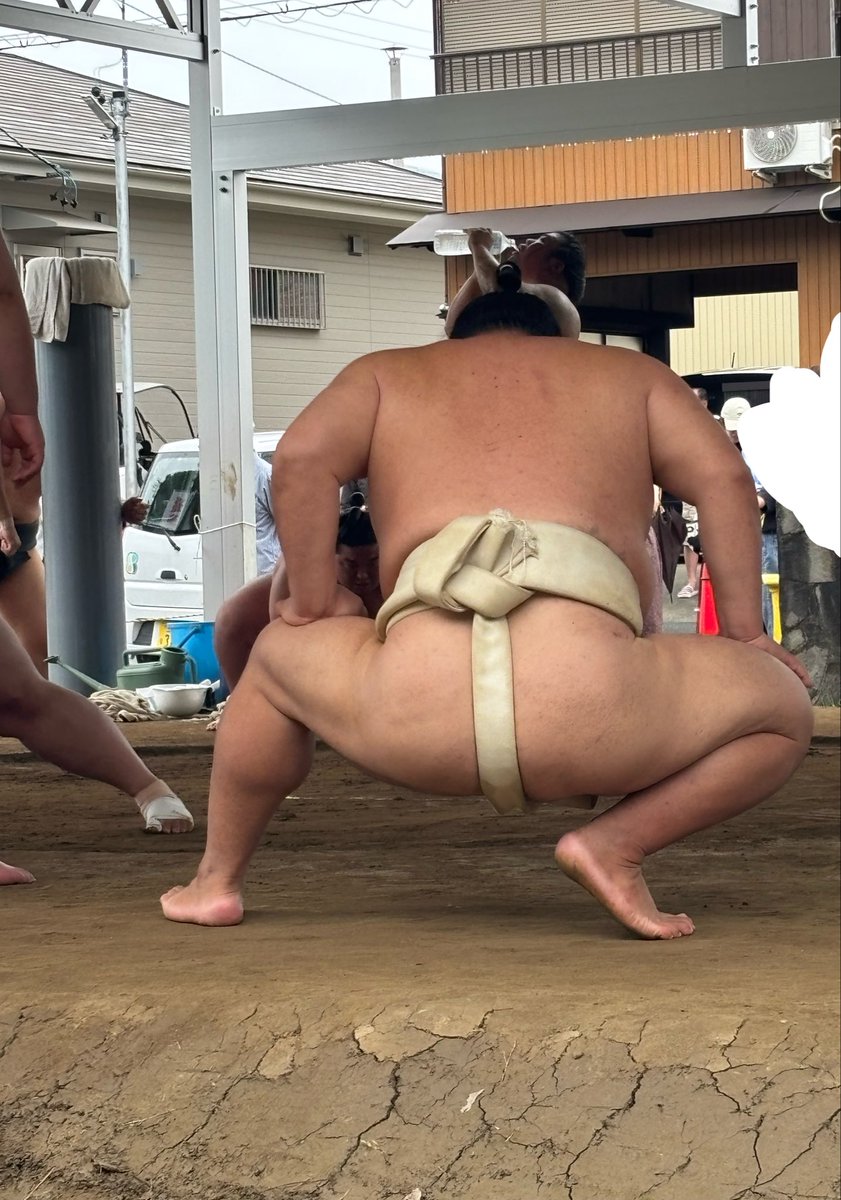 今日は大栄翔関の背中を追いかける日！ #大栄翔全力応援 #追手風部屋