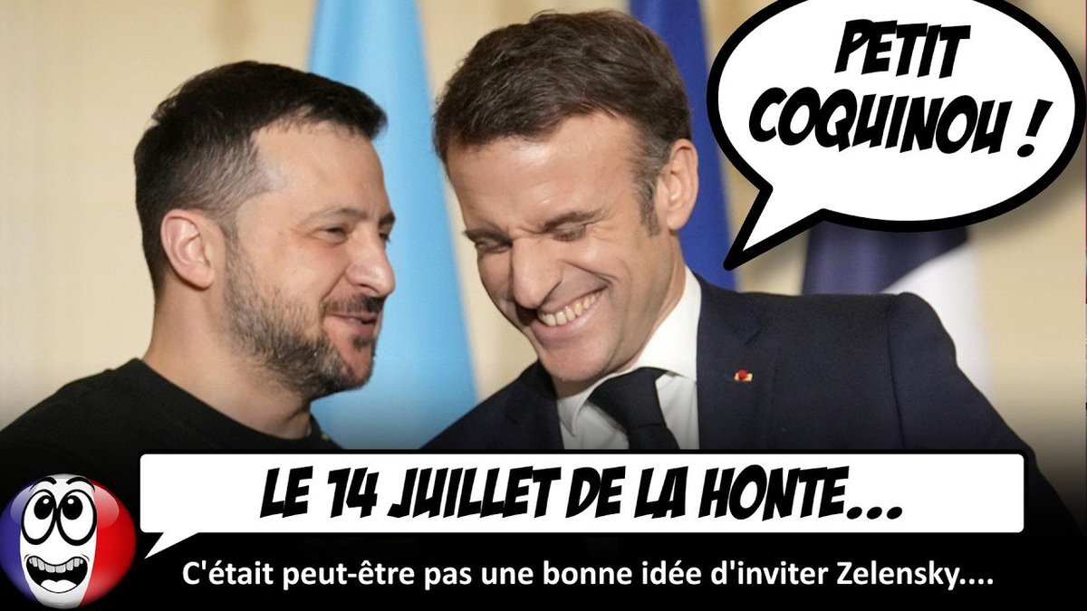 LeMediaEn442's tweet photo. Zapping : Macron est dans la mouise pour le 14 juillet après des révélations sur l'Ukraine 
https://t.co/7lyXIvhDzT 

Le roman du méchant russe solitaire se complique, et personne ne semble pressé d’écrire le chapitre suivant. https://t.co/Syg1nTvSKS