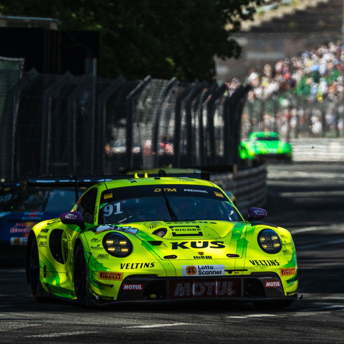 PorscheRaces's tweet photo. #DTM - The #Porsche #911GT3R posititions on the starting grid for today's @DTM race (๐ข๐ข: 13:30 CEST) at the #Norisring:
P11 - #91 @ThomasPreining1 ๐ฆ๐น (#Manthey)
P15 - #29 Bastian Buus ๐ฉ๐ฐ (#LandMotorsport)
P17 - #90 Ricardo Feller ๐จ๐ญ (@Manthey_Racing)
#Raceborn https://t.co/DCJ0JUkVza