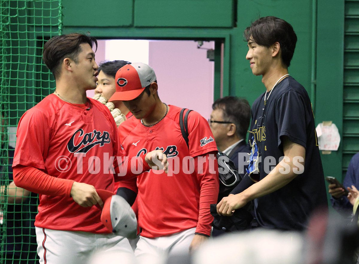 tospophoto's tweet photo. 【プロ野球】2026年7月5日
阪神X広島

#才木浩人 #高橋遥人 #村上頌樹 #小園海斗 #今朝丸裕喜　

#タイガース #Tigers #阪神タイガース #東スポ https://t.co/irmOBhddlO