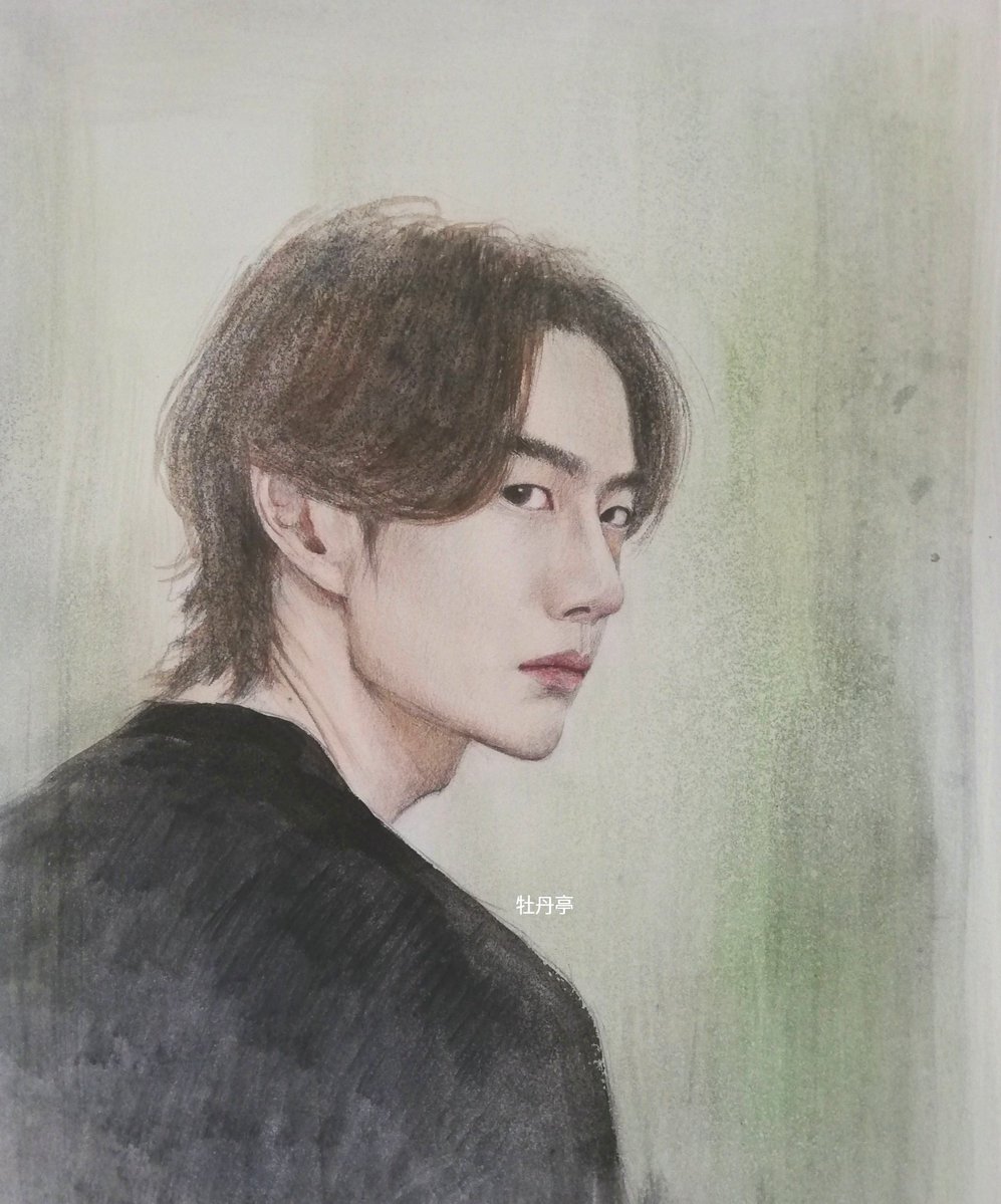 botantei117's tweet photo. 水彩画/water color on paper  
#王一博 #WangYibo https://t.co/7L5bnfxkEA