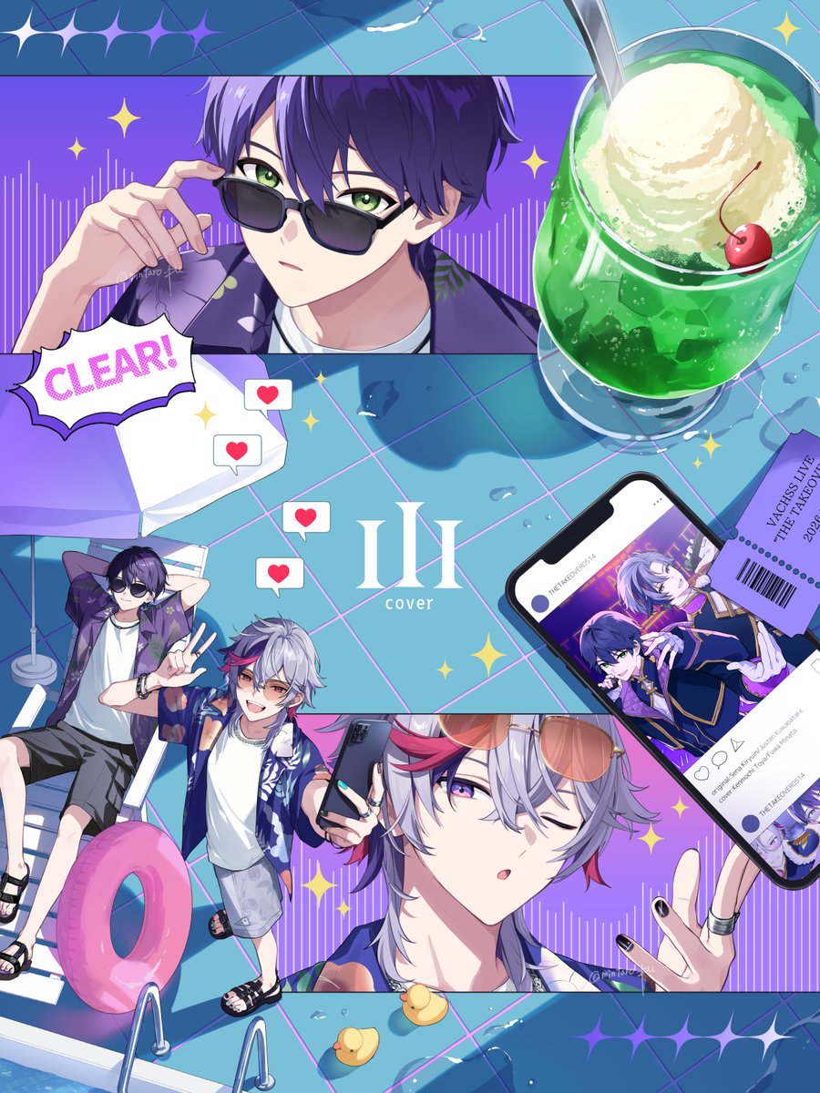mintaro_pu's tweet photo. ✨III cover × 夏衣装✨ https://t.co/gGpiC83obr
