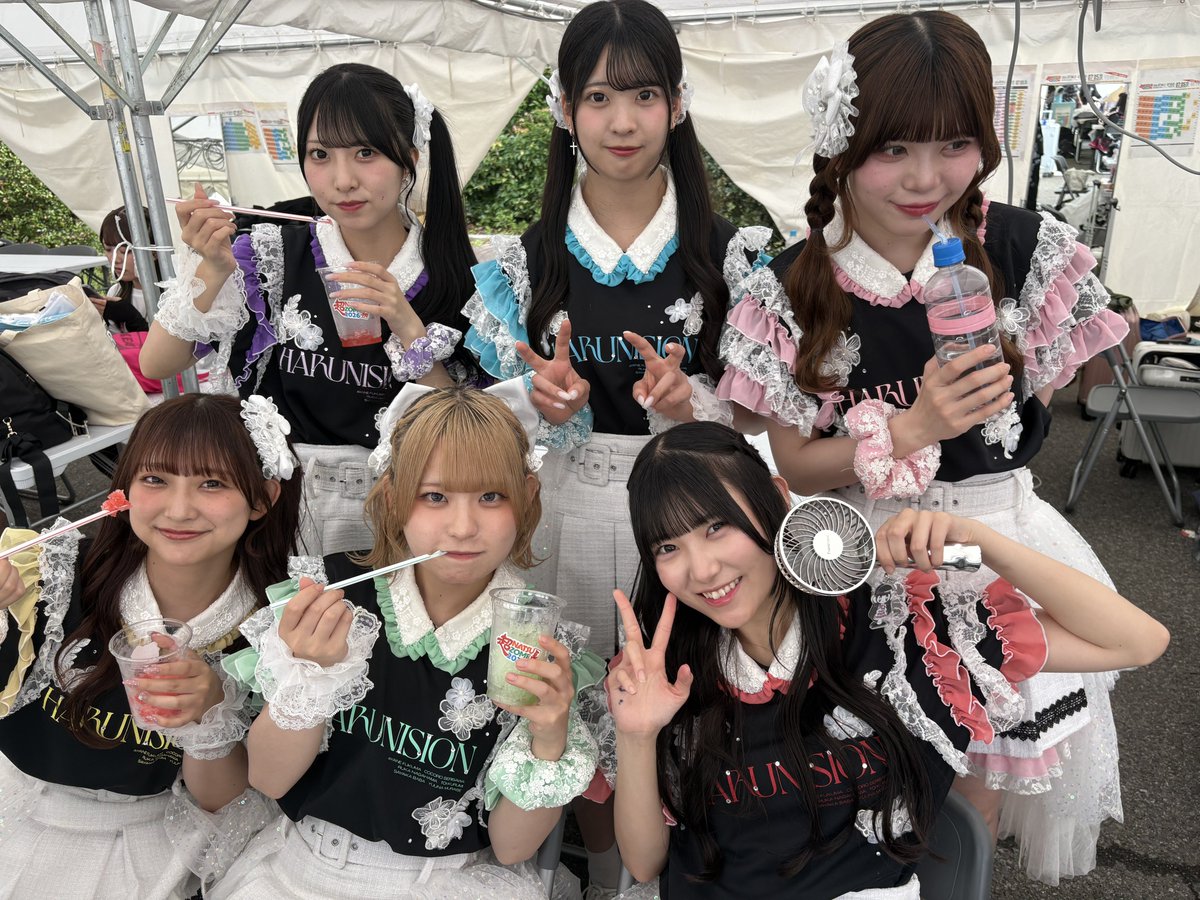 info_HNS's tweet photo. #ハルニシオン観察日記

 #ハルニシオン みんなでかき氷タイム🍧
次はラスト、初ステージで会いましょう✨

✍️ マネージャー https://t.co/MOfPdH5OZ7