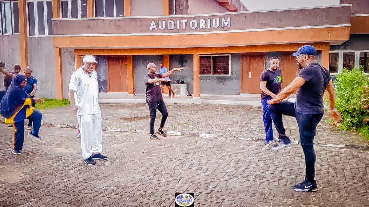 FKLaguda's tweet photo. Views from the Fitness with FKL held today at the Sam Shonibare Sports Center, Surulere.

#fitnesswithfkl
#Surulere 
#FKL https://t.co/z9uMcAgSdE