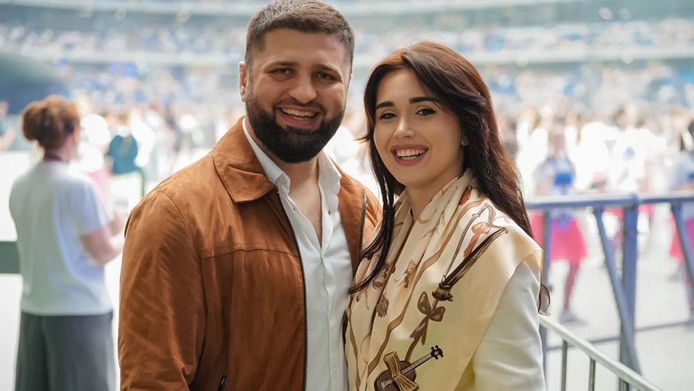 gowithRussia's tweet photo. 💞 Timur and Lyudmila: "Together, We Are Not Afraid of Anything"

The couple from North Ossetia will marry on 8 July at the III All‑Russian Wedding Festival at the National Centre RUSSIA. On 4 July, they took the stage at the Avtoradio Big Disco in front of 30,000 spectators.

💬 "We were so nervous, it took our breath away. But being together gave us support — together, we are not afraid of anything. We wish everyone who hasn't yet found their other half to find them soon", said Timur Valiev and Lyudmila Chertkoeva.

Applications are now open 👉https://t.co/WWTBpPIENO

#gowithRussia #Russia #Wedding #Love #Family