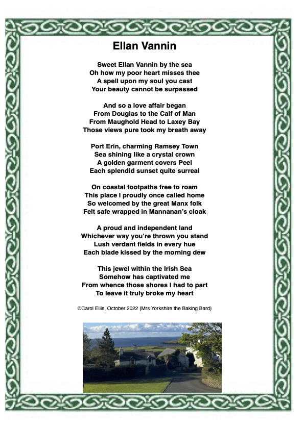 YorksBakingBard's tweet photo. To mark Tynwald Day, the national holiday of the Isle of Man, here's a poem I wrote six months after we left the island. I still miss living there, it was a wonderful place to live. The photo is of our home when we lived there. #isleofman #TynwaldDay #manx https://t.co/xfLDw6khon