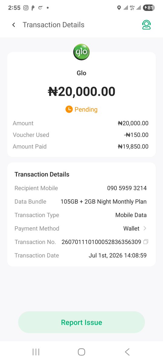 d_amiolemen's tweet photo. @OPay_NG Please do something about this https://t.co/XTtjz1k9mT