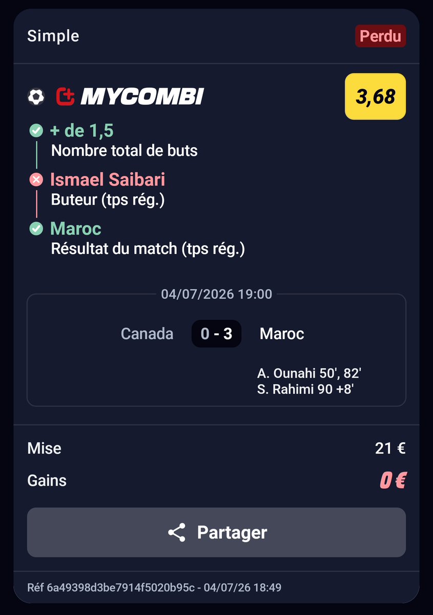 _slentty_'s tweet photo. Bonjour @Betclic sachant que Saibari a ete blesse et remplacé par Rahimi, la cote passe on est d'accord ? https://t.co/r5afpJaP5z