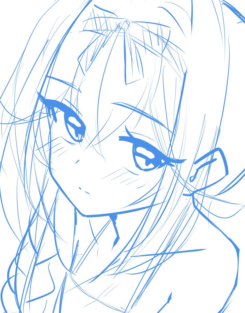 Post by さんちぇ on X: ラフ描き中
