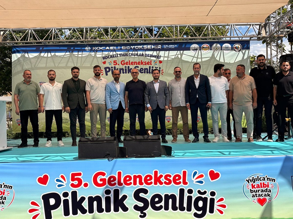AkPartiDerincee's tweet photo. …Koray Merdan,Geçmiş Dönem İlçe Gençlik Kolları Başkanımız Semih Tayyip Gülcan, Meclis Üyemiz Ramazan Bostan ve Yöneticilerimiz ile birlikte, Kocaeli Yığılcalılar Derneği 5. Geleneksel Piknik Şenliği’ne katılım sağladık.@mstftrpn https://t.co/jNmwTalIhQ